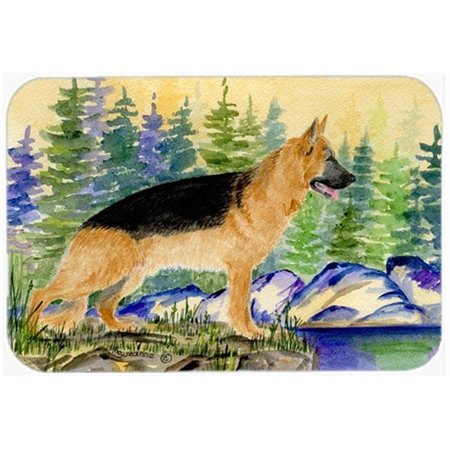 CAROLINES TREASURES Carolines Treasures SS8129LCB German Shepherd Glass Cutting Board - Large SS8129LCB